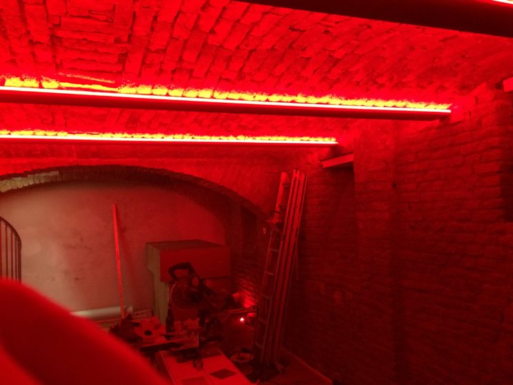 LOXONE LED Streifen im Keller